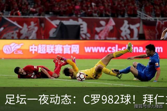 足坛一夜动态：C罗982球！拜仁主帅晕倒 梅西获奖巴萨主席祝贺