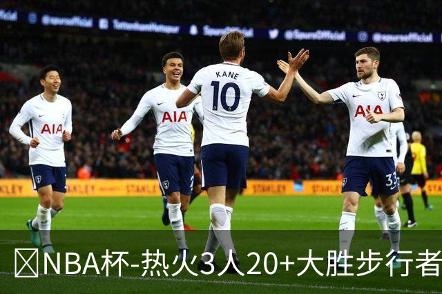 🏀NBA杯-热火3人20+大胜步行者 克莱7记三分 字母三双 哈利缺阵